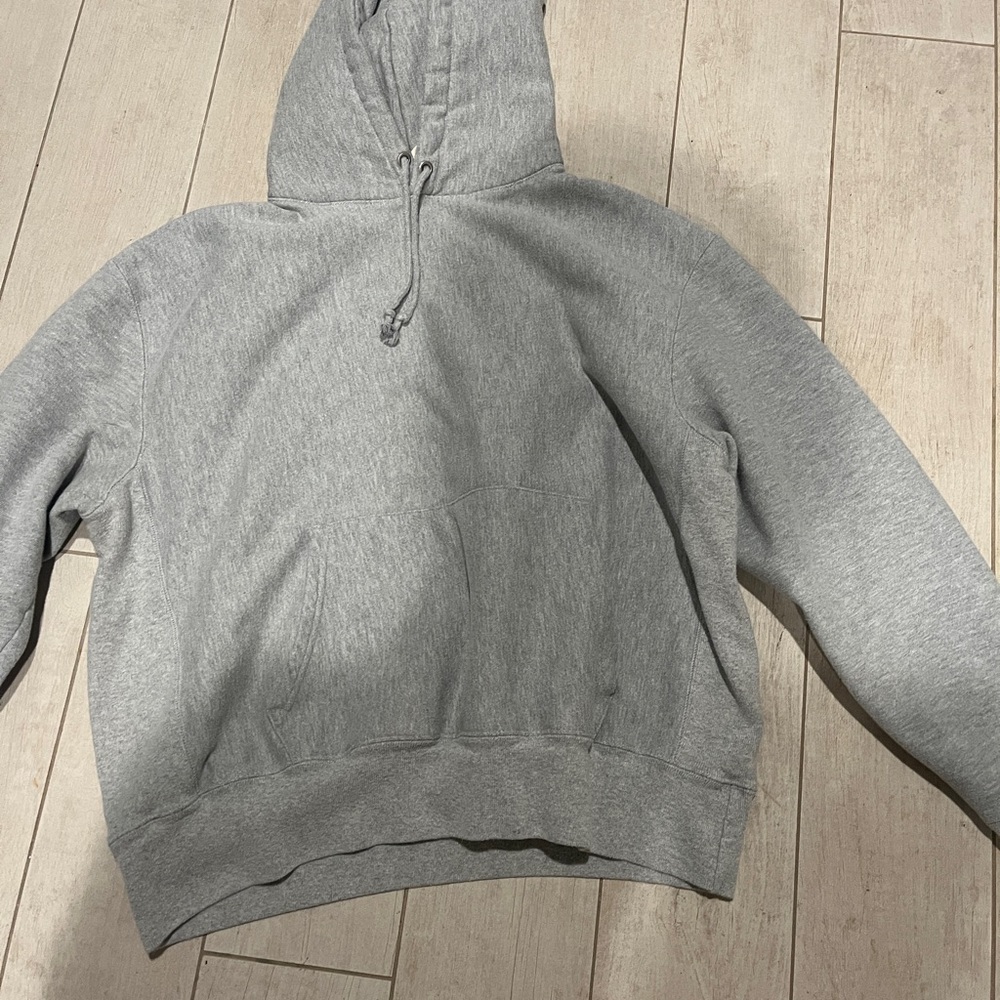 Champion Light Gray Hoodie